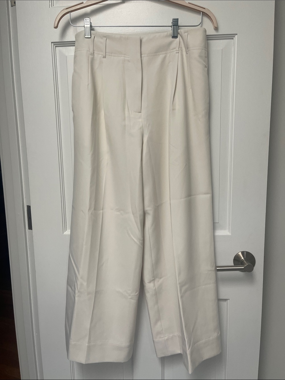 NWT Brass Ace Wide Leg Pants - Oyster- sz 8